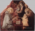 La Virgen se aparece a San Bernardo Renacimiento Filippo Lippi
